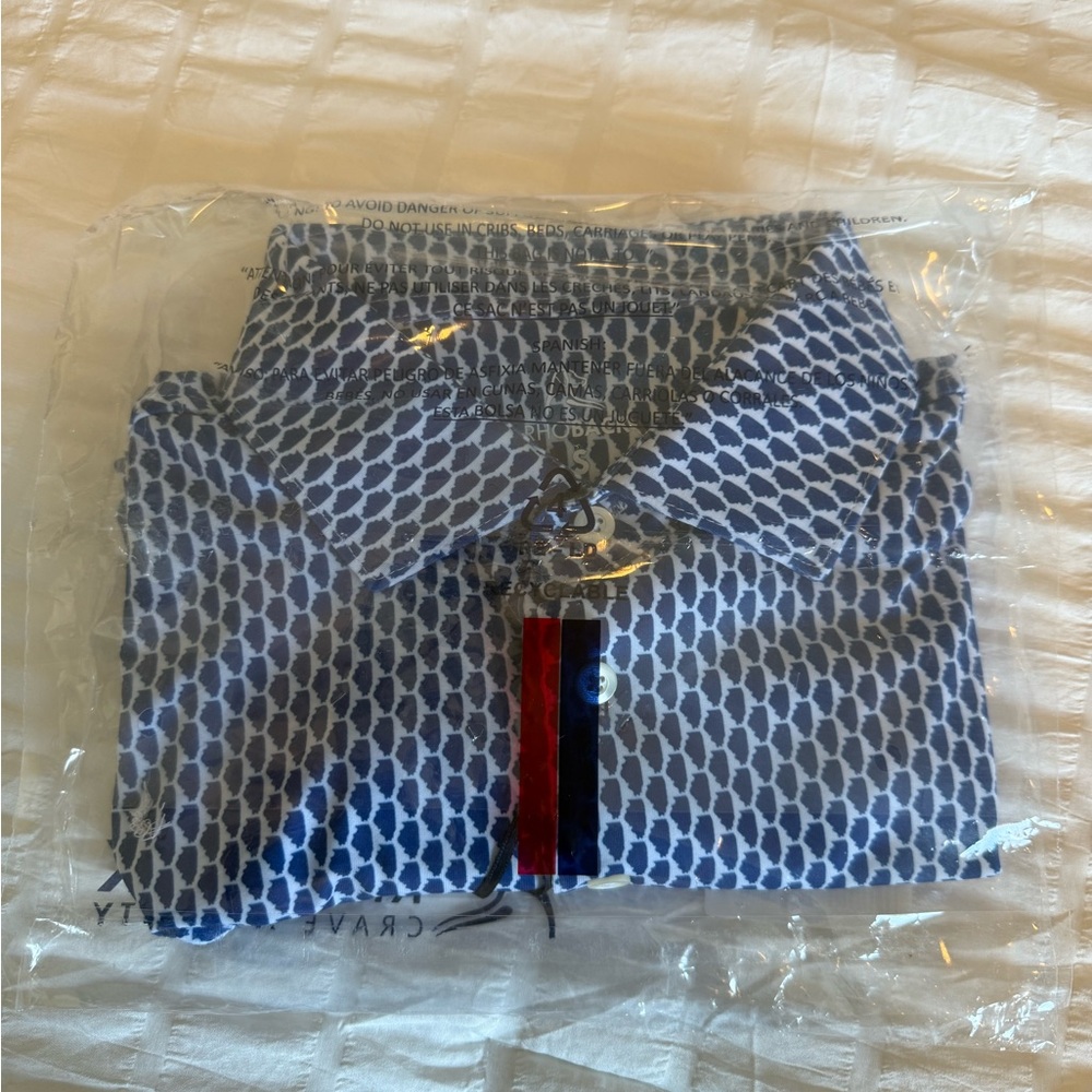 New with tags! Rhoback Chi Town Polo